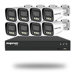 Camera set product image with recorder